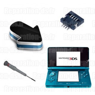 Réparation connecteur P10 ou P12 tactile joystick 3DS
