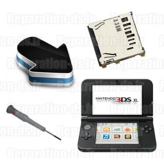 Réparation lecteur carte SD Nintendo 3DS XL - Reparation DS, DS