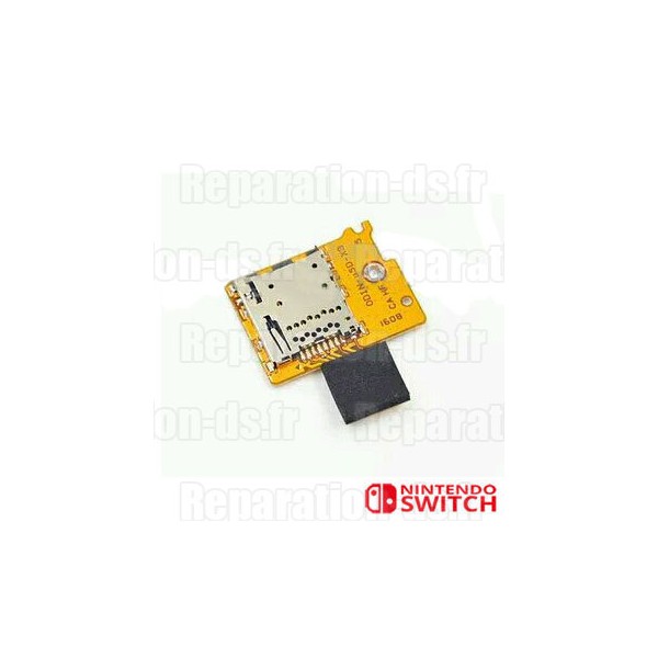 Lecteur carte Micro-SD Nintendo Switch - Reparation DS, DS Lite, DSi, DSi  XL, 3DS, Wii