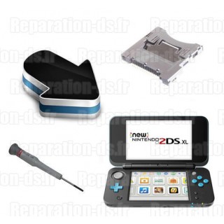 Réparation lecteur carte slot 1 Nintendo New 2DS XL