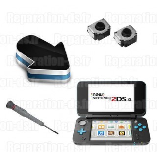 Réparation bouton L & R gachette New 2DS XL