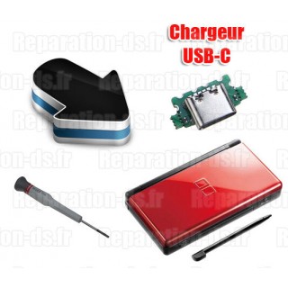 Modification chargeur USB-C Nintendo DS Lite