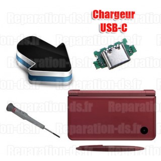 Modification chargeur USB-C Nintendo DSi XL